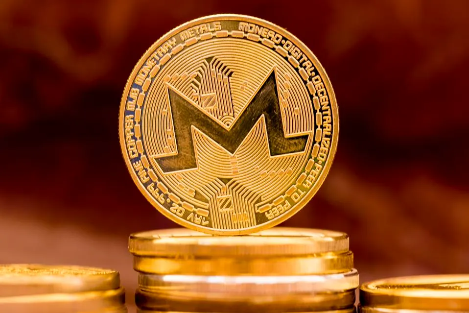 alt="M Coin blockchain project logo and branding visual"