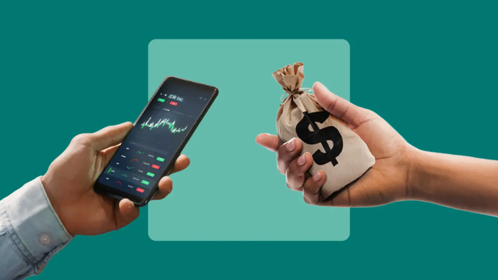 alt="Zero inventory model exchange between data analytics and revenue bag"